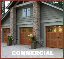 Garage door commercial services
